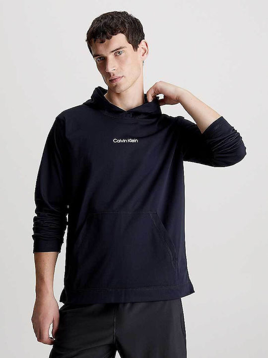 Calvin Klein Men's Sweatshirt with Hood black