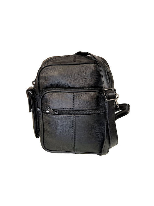 Black leather bag 06-1154 Rcm