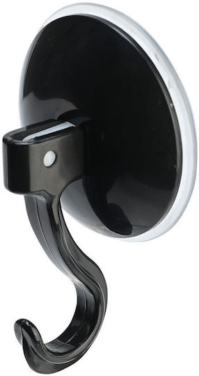 Single Plastic Hook With Black Suction Cup Single Plastic Hook With Black Suction Cup