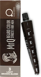 Mr.q Strictly For Men Beard & Mustache 5 Min. Dye Tube- 5λεπτη Βαφή Για Γενειάδα Και Μουστάκι Σωληνάριο Ανοιχτό Καστανό Έως Ξανθό Χρώμα (light Brown-blond) - Qure