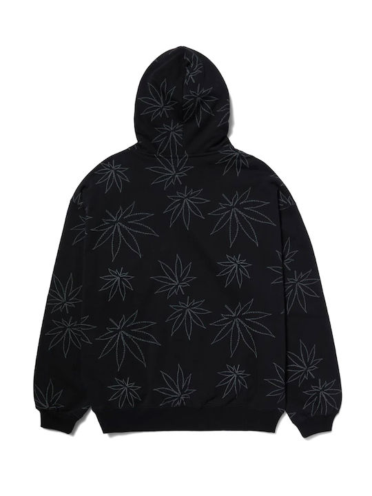 HUF Men's Sweatshirt with Hood Black