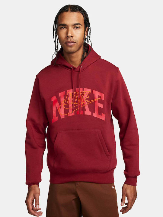 Nike Herren Sweatshirt Jacke Rot