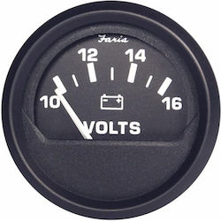 Volumeter Faria 12821 Euro Black (10-16 Vdc)