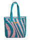 Beach bag 43x43x11cm Kentia - Mykonos