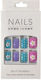 Αυτοκόλλητα Νύχια Σε Διάφορα Σχέδια - Press-on Fake Nails