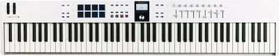 Arturia Keylab Essential 88 Mk3 White Universal Midi Controller With 88 Keys