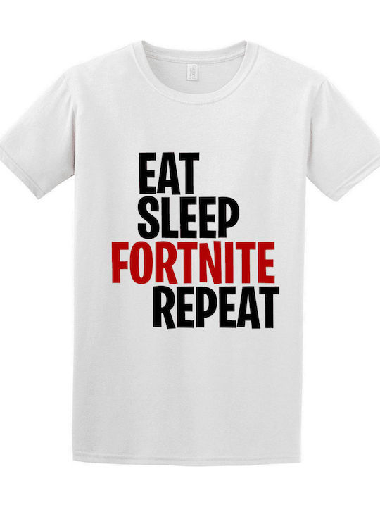 Fortnite Fever Μπλουζάκι Ασπρο