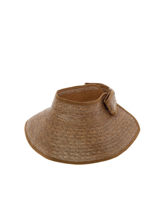 Γυναικείο Ψάθινο Καπέλο Καφέ AH.010A
