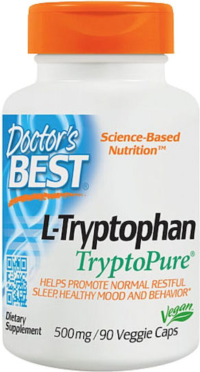 Най-добрият L-триптофан на лекаря 500 mg | с Tryptopure [90 капсули]