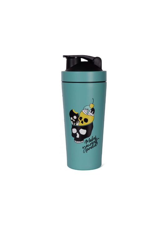 Metal Shaker 740ml Swett Skull (quamtrax) Quamtrax Nutrition Metal Shaker 740ml Swett Skull (quamtrax) Quamtrax Nutrition