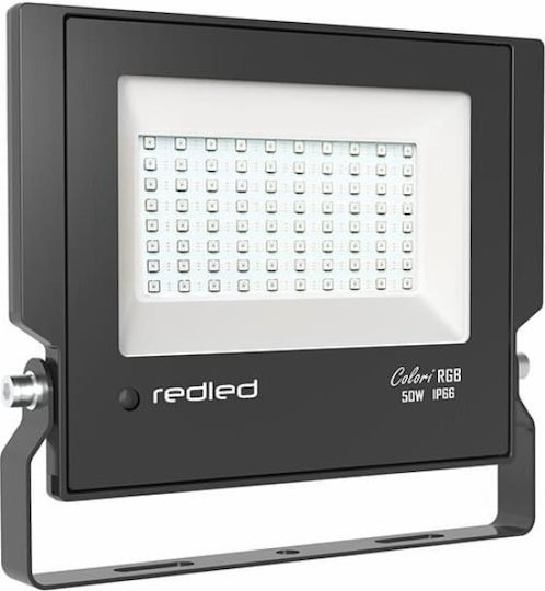 Wasserdicht LED Flutlicht 50W Kaltweiß 6500K mit Fernbedienung IP65