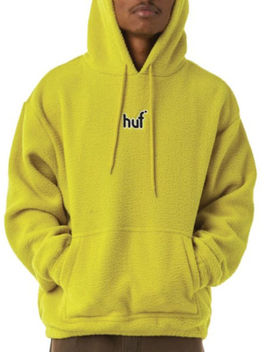 Huf Hoodie Griffith Fleece - Cactus