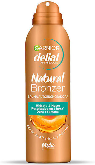 Garnier Natural Bronzer Self Tanning Mist Medium Spray 150ml