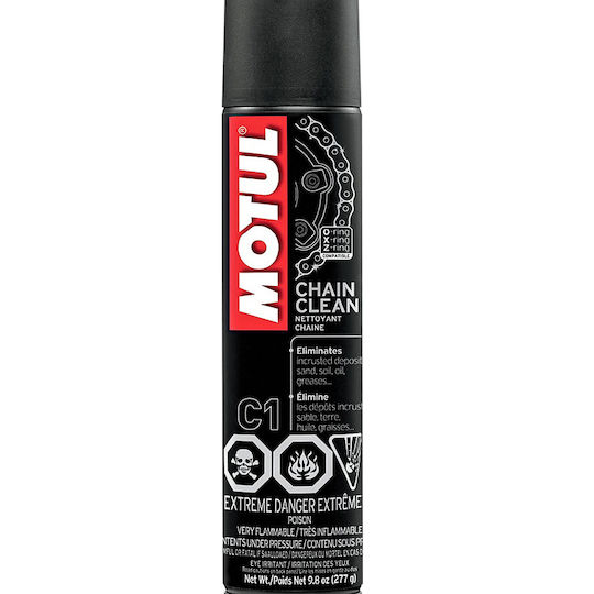 Motul Clean Care C1 Καθαριστικό Αλυσίδας Μοτοσυκλέτας 100ml