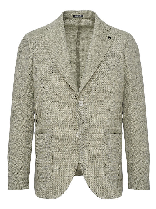 Breras Linen and wool jacket Veneziatg010 - Olive Veneziatg013/salvia