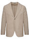 Breras Linen and Cotton Jacket Napolitj60 - Beige Napolitj60/corda