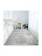 Der große Basar Shaggy Pelz Schlafzimmer Teppich Set 3pcs Grau Licht (tmp-2819)