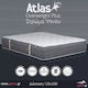 Atlas Übergewicht Plus 120x200 Schlafmatratze