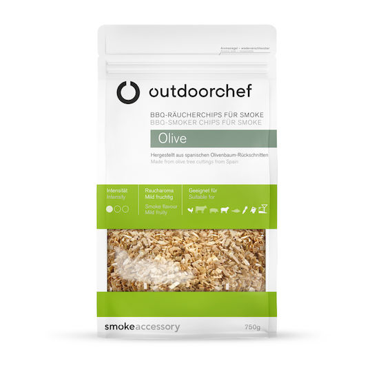 Outdoorchef Olive BBQ Smoking Chips 750gr 1pcs
