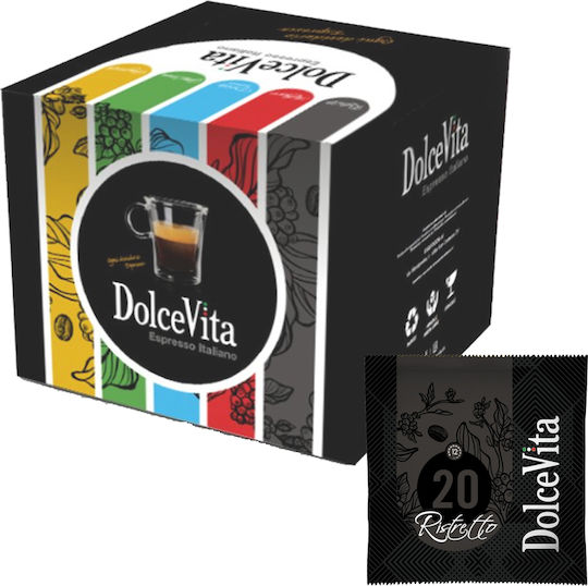 Ταμπλέτες Espresso Ese Dolce Vita Ristretto 100 Τεμάχια