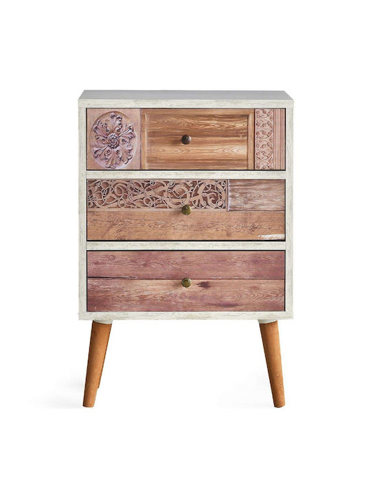 Chest of Drawers Liza 854kln3405 50x35x68cm Multi