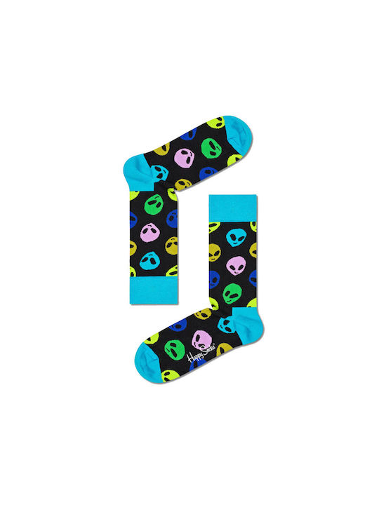 Men's and women's Happy Socks High Alien Socks Multicolor