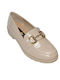 Oxfords Leatherette in beige color.