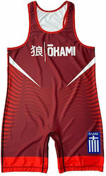 Okami Children's Swimwear -red