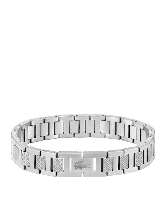 Lacoste Metropole Ανδρικό Βραχιόλι από Ατσάλι Lacoste Metropole Ανδρικό Βραχιόλι από Ατσάλι