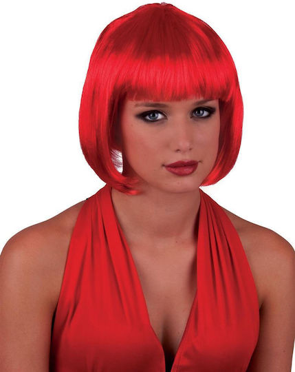 Carnival Wig Square Red