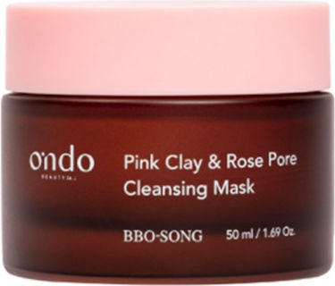 Ondo Beauty 36.5 Pink Clay & Rose Pore Cleansing Mask Bbo-song - Mask, 50ml