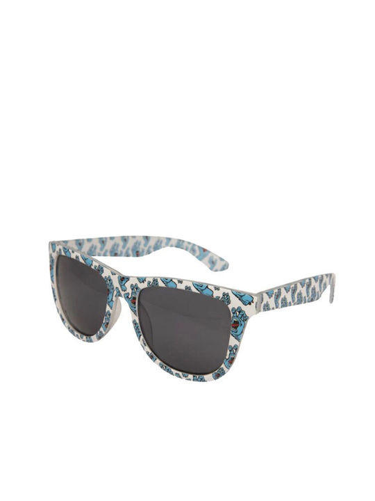 Santa Cruz Sunglasses Multi Hand - White/blue