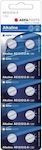 AgfaPhoto Alkalische Uhrenbatterien LR43 3V 10S...