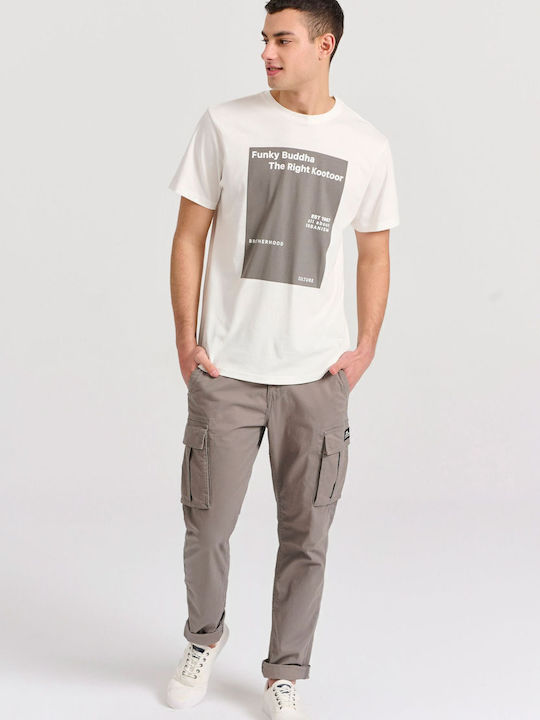 Funky Buddha Trousers Cargo Elastic in Regular ...