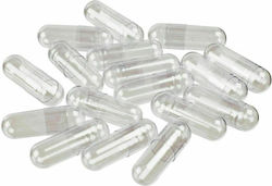 Empty Gelatin Capsules No 0 200 pcs Transparent-Transparent Gelatin Capsules
