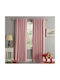 Saray Home Pencil Pleat Curtain Pink KE 750 140x280cm