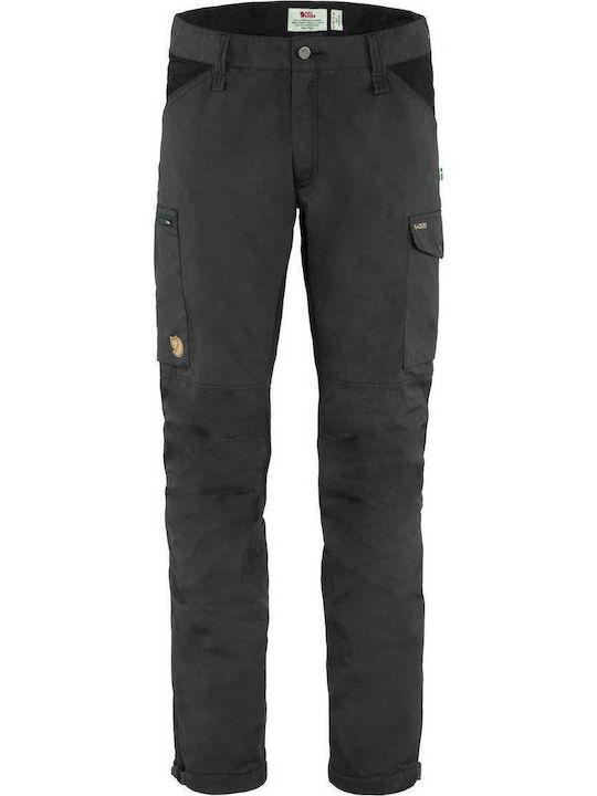 Fjallraven Kaipak Ανδρικό Μακρύ Παντελόνι Πεζοπορίας Μαύρο