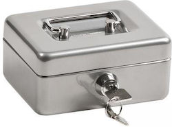 Sax Money Box Mini 12,5x9,5x6,2 With Key Silver