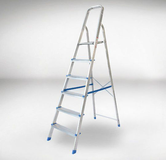 Pankoskal Aluminiumleiter Economy 3+1 1,50m (00098)