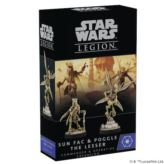 Star Wars Legion Sun Fac & Poggle The Lesser Comma