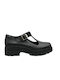 Ragazza Mocasin din piele pentru femei 0475 Black