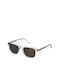 Police Sonnenbrillen mit Transparent Rahmen und Gray Linse PLL81 06A7