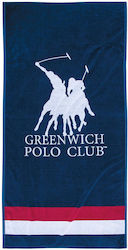 Greenwich Polo Club Beach Towel Cotton Blue