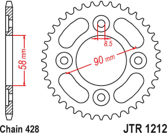 Racing Boy Pinion spate pentru Honda Wave 110