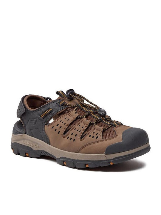Skechers Tresmen Sandale pentru bărbați în Maro...