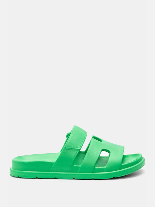 Luigi Women's Flip Flops Green