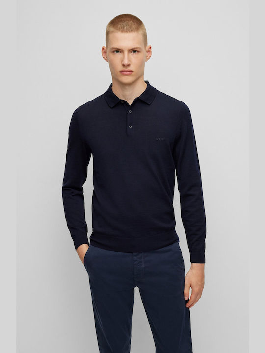 Polo Blouse Bono-l Boss - Dark Blue - 140168