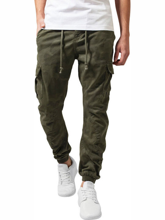 Мъжки панталони Urban Classics Camo Cargo Jogging Pants