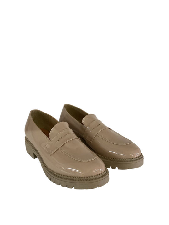 Women's Moccasins Beige