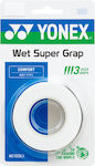 Yonex Overgrip Wet Super Grap 3er-Pack Weiß Ac102exw-3-wh-1